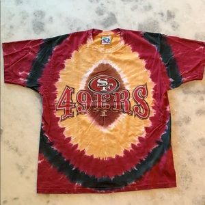 Vintage San Francisco 49ers Tie-dye T-Shirt
